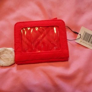 NEW Vera Bradley Campus Double ID with coin purse NWT